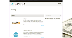 Desktop Screenshot of adspedia.net